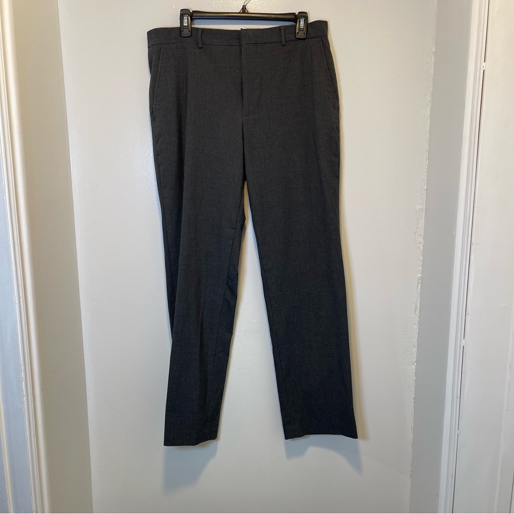 J. Ferrar slim fit gray dress pants men's size 34X32